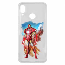 Чохол з розділу Месники Avengers iron man drawing для Huawei P Smart Plus 2018 - FATLINE Чохол з розділу Месники Avengers iron man drawing для Huawei P Smart Plus 2018