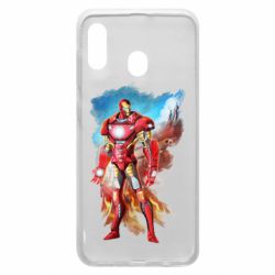 Чехол из раздела Железный человек Avengers iron man drawing для Samsung A20 - FATLINE Чехол из раздела Железный человек Avengers iron man drawing для Samsung A20