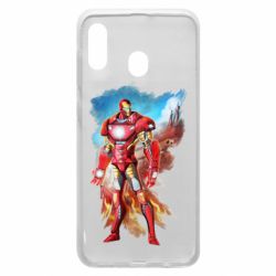 Чехол из раздела Железный человек Avengers iron man drawing для Samsung A30 - FATLINE Чехол из раздела Железный человек Avengers iron man drawing для Samsung A30