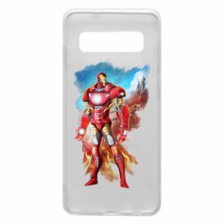 Чехол из раздела Железный человек Avengers iron man drawing для Samsung S10 - FATLINE Чехол из раздела Железный человек Avengers iron man drawing для Samsung S10