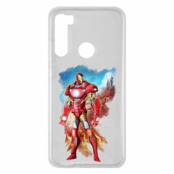 Чехол из раздела Железный человек Avengers iron man drawing для Xiaomi Redmi Note 8 - FATLINE Чехол из раздела Железный человек Avengers iron man drawing для Xiaomi Redmi Note 8
