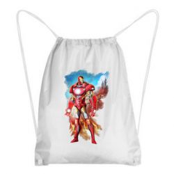 Рюкзак-мішок Avengers iron man drawing - FATLINE Рюкзак-мішок Avengers iron man drawing