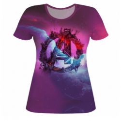 Женские 3D футболки