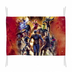 Флаг Avengers on fire - FATLINE Флаг Avengers on fire