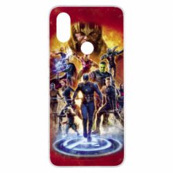 Чехол из раздела Мстители Avengers on fire для Xiaomi Mi A2 - FATLINE Чехол из раздела Мстители Avengers on fire для Xiaomi Mi A2