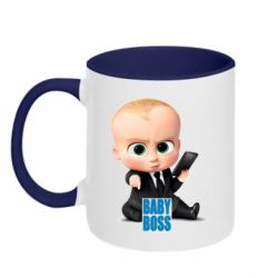 Кружка двоколірна 320ml Baby Boss 2