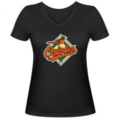 Жіночі футболки з V-подібним вирізом - FATLINE