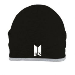 Шапка Bangtan Boys double logo - FATLINE Шапка Bangtan Boys double logo