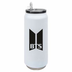 Термобанка 500ml Bangtan Boys double logo - FATLINE Термобанка 500ml Bangtan Boys double logo