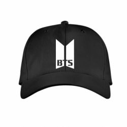 Детская кепка Bangtan Boys double logo - FATLINE Детская кепка Bangtan Boys double logo