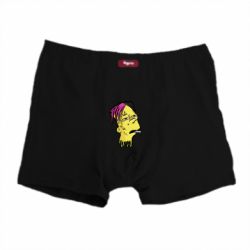 Мужские трусы Bart as Lil Peep