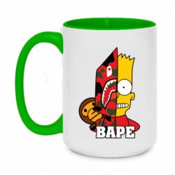 Кружки двоколірні 420ml