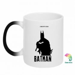 Кружка-хамелеон Batman, justice