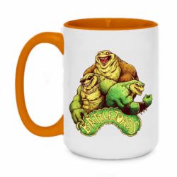 Кружки двухцветные 420ml