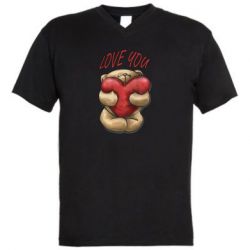 Мужские футболки с V-образным вырезом