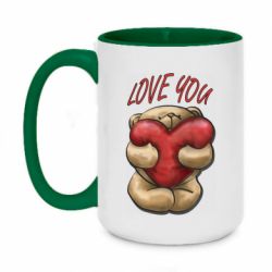 Кружки двухцветные 420ml