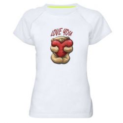 Женские спортивные футболки