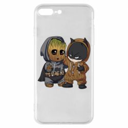 Чехол из раздела Стражи Галактики Бэтмен и грут для Apple iPhone 8 Plus