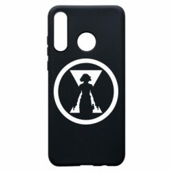 Чехол из раздела Мстители Black Widow logo для Huawei P30 Lite - FATLINE Чехол из раздела Мстители Black Widow logo для Huawei P30 Lite