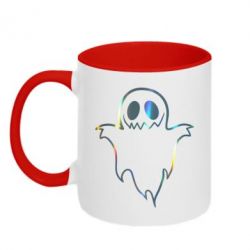 Кружка двухцветная 320ml Блестящее приведение - FATLINE Кружка двухцветная 320ml Блестящее приведение