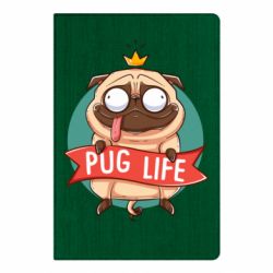 Блокнот А5 Мопс король - FATLINE Блокнот А5 Мопс король