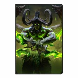 Блокнот А5 World Of Warcfart Illidan - FATLINE Блокнот А5 World Of Warcfart Illidan
