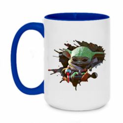 Кружки двухцветные 420ml