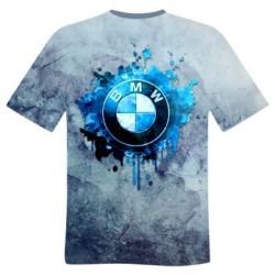 Мужская 3D футболка BMW Art