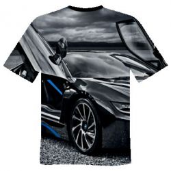 Мужская 3D футболка Bmw avto