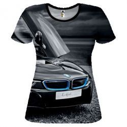 Жіноча 3D футболка Bmw avto