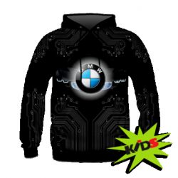 Дитяча 3D худі BMW flies the logo