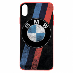 Чехол из раздела masha BMW grunge logo для Apple iPhone Xs Max - FATLINE Чехол из раздела masha BMW grunge logo для Apple iPhone Xs Max