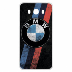 Чехол из раздела Автомобилистам BMW grunge logo для Samsung J7 2016 - FATLINE Чехол из раздела Автомобилистам BMW grunge logo для Samsung J7 2016