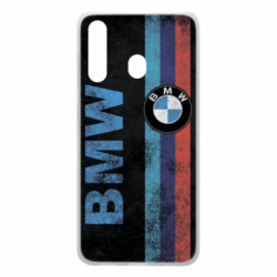 Чехол из раздела Автомобилистам BMW grunge для Samsung A60 - FATLINE Чехол из раздела Автомобилистам BMW grunge для Samsung A60