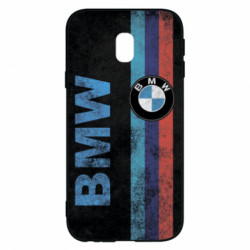 Чехол из раздела Автомобилистам BMW grunge для Samsung J3 2017 - FATLINE Чехол из раздела Автомобилистам BMW grunge для Samsung J3 2017