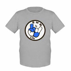 Дитяча футболка BMW is Life