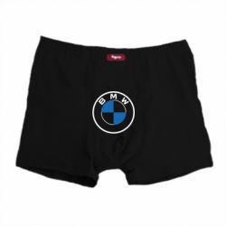 Мужские трусы BMW logo 2020 - FATLINE Мужские трусы BMW logo 2020