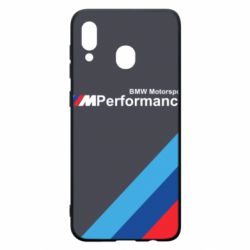 Чехол из раздела Автомобилистам BMW Performance для Samsung A20 - FATLINE Чехол из раздела Автомобилистам BMW Performance для Samsung A20