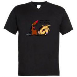 Мужские футболки с V-образным вырезом