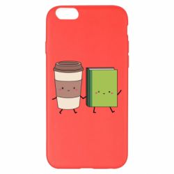 Чехол из раздела Любителям кофе Book & Coffee для Apple iPhone 6 Plus/6S Plus