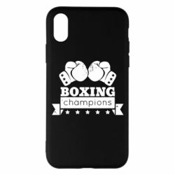 Чехол из раздела Бокс/Кикбоксинг Boxing Champions для Apple iPhone X/Xs
