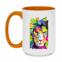 Кружки двухцветные 420ml