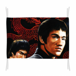 Прапор Брюс Ли рисунок - FATLINE Прапор Брюс Ли рисунок