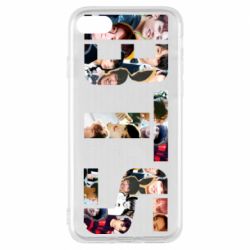 Чехол из раздела BTS BTS collage для Apple iPhone 8 - FATLINE Чехол из раздела BTS BTS collage для Apple iPhone 8