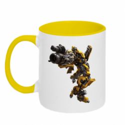 Кружка двухцветная 320ml Bumblebee - FATLINE Кружка двухцветная 320ml Bumblebee