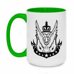Кружки двухцветные 420ml