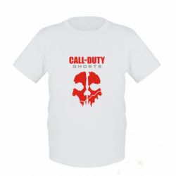 Детская футболка Call of Duty Ghosts - FATLINE Детская футболка Call of Duty Ghosts