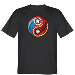 Мужская футболка Stedman Captain America & Iron Man