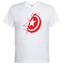 Чоловічі футболки з V-подібним вирізом