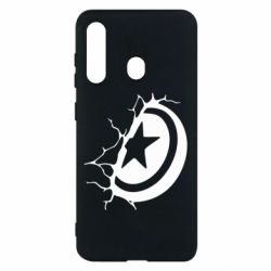 Чехол из раздела Капитан Америка Captain America shield для Samsung M40 - FATLINE Чехол из раздела Капитан Америка Captain America shield для Samsung M40